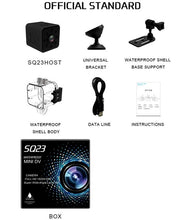 Load image into Gallery viewer, Original Mini Cam WIFI Camera SQ13 SQ23 SQ11 SQ12 FULL HD 1080P Night Vision Waterproof Shell CMOS Sensor Recorder Camcorder