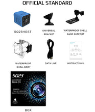 Load image into Gallery viewer, Original Mini Cam WIFI Camera SQ13 SQ23 SQ11 SQ12 FULL HD 1080P Night Vision Waterproof Shell CMOS Sensor Recorder Camcorder